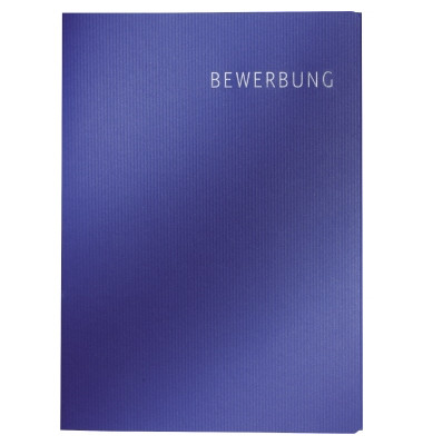 Bewerbungsmappe 3974 Exklusiv 3-teilig A4 bis 2x 20 Blatt dunkelblau Bewerbungsmappe 3974 Exklusiv 3-teilig A4 bis 2x 20 Blatt dunkelblau