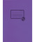 Heftschoner UWF 5506 violett 15,2x21,2cm (BxH)