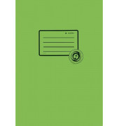 Heftschoner 5508 A5 Papier grasgrün