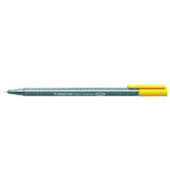 Fineliner triplus 334, 334-1, silber (Schreibfarbe: gelb), 0,3mm