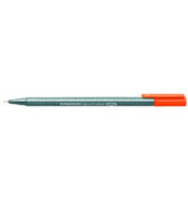 Fineliner triplus 334, 334-4, silber (Schreibfarbe: orange), 0,3mm