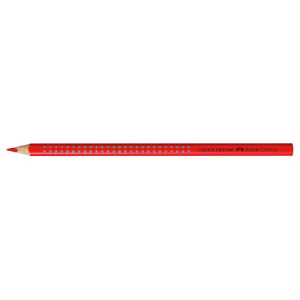 12 Stück Faber-Castell Buntstifte Colour Grip scharlachrot 7 x 175mm  4005401124184 Faber-Castell