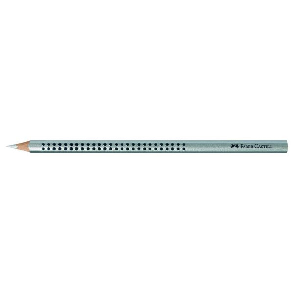 12 Stück Faber-Castell Buntstifte Colour GRIP, 112482, silber, dreikant 4005401124825 Faber-Castell