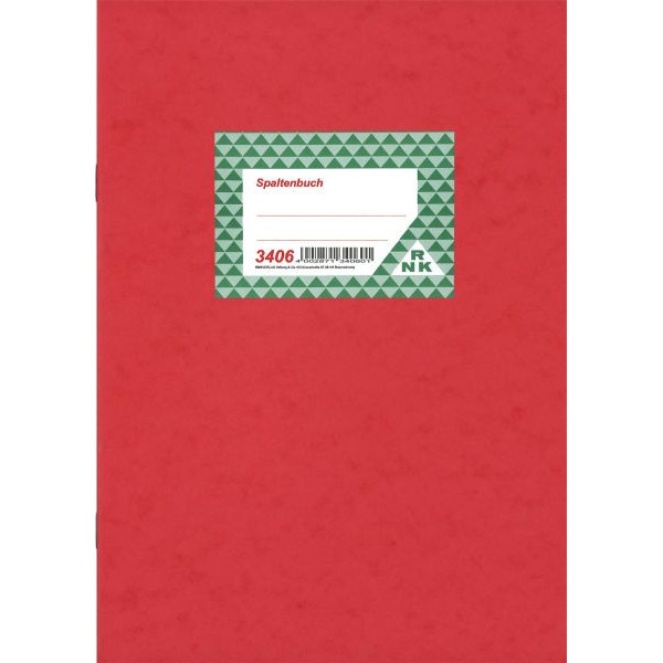 4002871340601 - Spaltenbuch 3406 A4 30 Blatt mit Kopfleiste 6 Spalten über 1 Seite 4002871340601 - Spaltenbuch 3406 A4 30 Blatt mit Kopfleiste 6 Spalten über 1 Seite