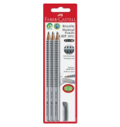 Schreibgeräteset GRIP 2001, 117197, silbergrau, HB Schreibgeräteset GRIP 2001, 117197, silbergrau, HB