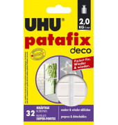 Klebepads 47910 deco, 32 St&uuml;ck, 16x18mm (BxL), doppelseitig, wiederabl&ouml;sbar