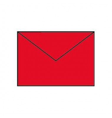 Designbriefumschlag 1103005126, C6, nassklebend, 100g, tomate