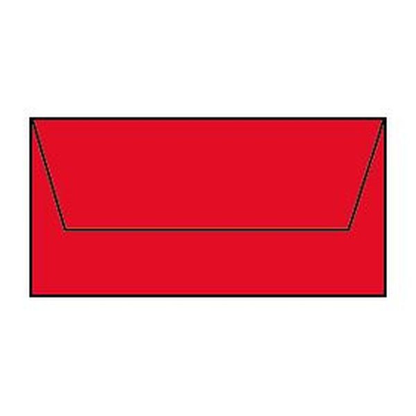 10 Stück Rössler Designbriefumschlag Paperado 1103002126, Din Lang, nassklebend, 100g, tomate 4014969313480 Rössler 5 Stück