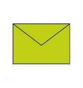 Designbriefumschlag Paperado 1103005022, C6, nassklebend, 100g, maigrün