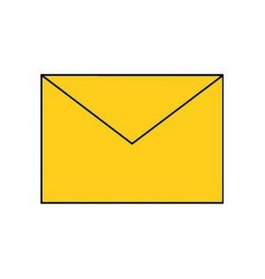 Designbriefumschlag Paperado 1103005043, C6, nassklebend, 100g, ocker