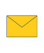 Designbriefumschlag Paperado 1103005043, C6, nassklebend, 100g, ocker