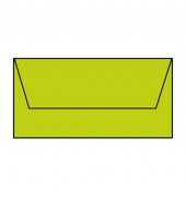 Designbriefumschlag Paperado 1103002022, Din Lang, nassklebend, 100g, maigrün