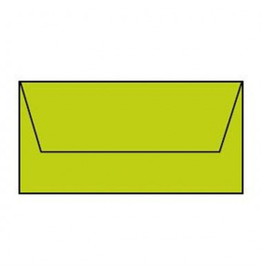 Designbriefumschlag Paperado 1103002022, Din Lang, nassklebend, 100g, maigrün