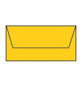 Designbriefumschlag Paperado 1103002043, Din Lang, nassklebend, 100g, ocker