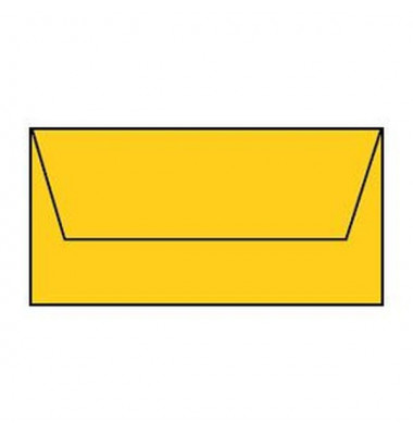 Designbriefumschlag Paperado 1103002043, Din Lang, nassklebend, 100g, ocker