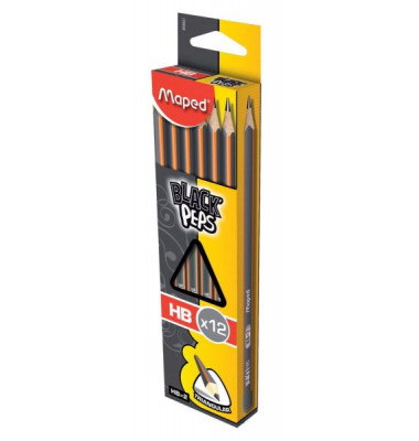 Bleistift Classic, M850021FC, dunkelgrau/orange, 2,2mm, HB