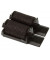 Farbrolle Gr.744 2ST schwarz