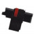 Farbrolle Gr.745 2ST sw/rot