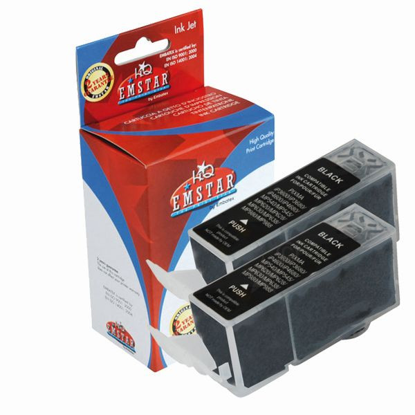 9004987103274 - Druckerpatrone C93 kompatibel zu Canon PGI-520BK Doppelpack 2x schwarz 9004987103274 Emstar