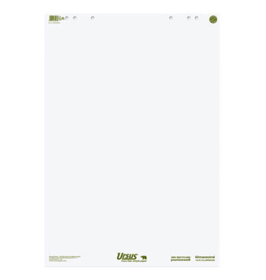 Flipchartblock Green 608580000, 68x99cm, blanko, 80g