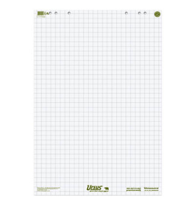 Flipchartblock Green 608580020, 68x99cm, kariert, 80g
