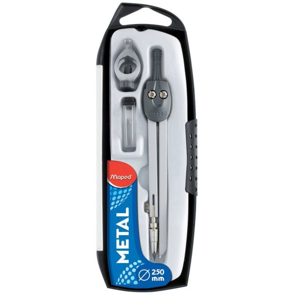 3154141975127 - 20 x Zirkelkasten 3-teilig Start schwarz silber