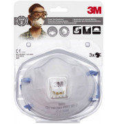 Atemschutzmaske Komfort 8822C weiß FFP2-NR-D mit Ausatemventil