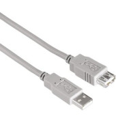Verlängerungskabel USB A-A 3m grau