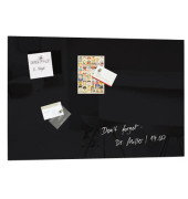 Glas-Magnetboard artverum, GL 120, 48x48cm, Glas, # Rahmen