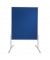 Moderationstafel Pro MT800303, 120x150cm, Filz + Filz (beidseitig), pinnbar, blau + blau
