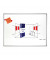 Whiteboard PRO, SC8205, 180x120cm, emailliert, Aluminiumrahmen