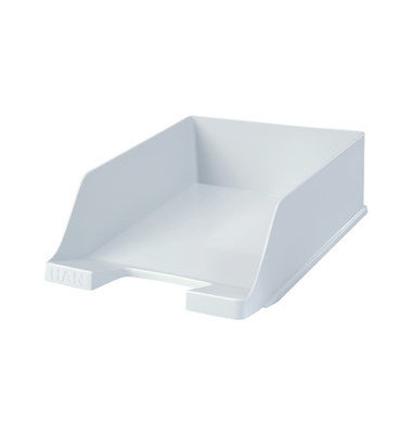 Briefablage Klassik XXL 1047-11, A4/C4, lichtgrau, Polystyrol stapelbar