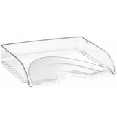 Briefablage Briefablage 135/2 1135230111, A4/C4 quer, glasklar, Polystyrol stapelbar