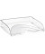 Briefablage 135/2 1135230111, A4/C4 quer, glasklar, Polystyrol stapelbar