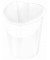 Papierkorb Ellypse 320R 1003200021, 15 Liter, oval, weiß