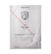 Ausweissteckhülle A4 transp