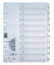 Kartonregister 31004-08, 10-teilig blanko, A4, 190 g/m², weiße Taben, 10-teilig