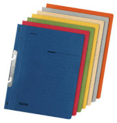 Einhakhefter - 80003999, A4 blau halber Vorderdeckel, Manilakarton RC 250g