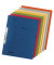 Einhakhefter Einhakhefter 80003999, A4 blau halber Vorderdeckel, Karton 250g
