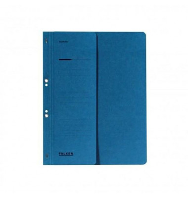 &Ouml;senhefter Manila - RC - Serie 80003809, Din A4 blau halber Vorderdeckel, Recyclingkarton 250g