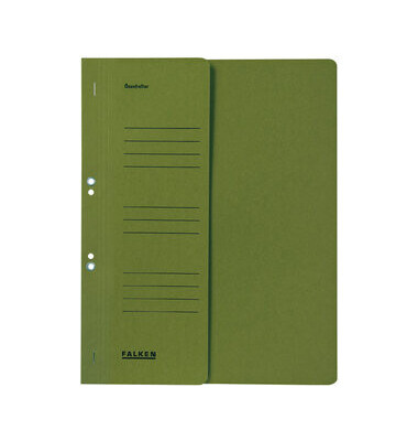 &Ouml;senhefter Manila - RC - Serie 80000490, A4 gr&uuml;n halber Vorderdeckel, Recyclingkarton 250g