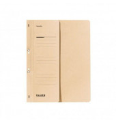 &Ouml;senhefter Manila - RC - Serie 80003833, A4 chamois halber Vorderdeckel, Recyclingkarton 250g