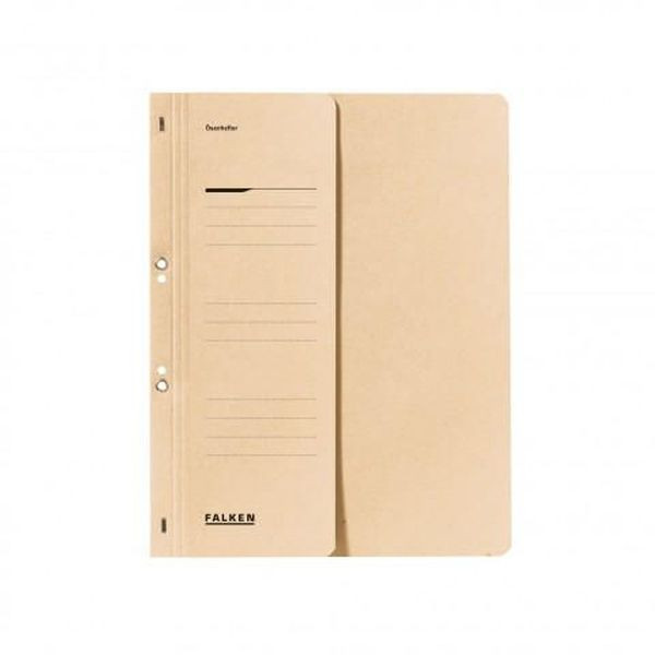 4014481501419 - Ösenhefter 80003833 A4 chamois halber Vorderdeckel Recyclingkarton 250g 4014481501419 Falken
