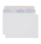 Versandtaschen Office 74535.12, C5, ohne Fenster, haftklebend, lange Seite offen, 100g, weiß