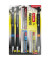 Druckbleistift-Set College Feinminenstift FLP 3 + 3 Set, AR23559, Härte HB, 0,3mm / 0,5mm / 0,7mm, schwarz, mit Radiergummi