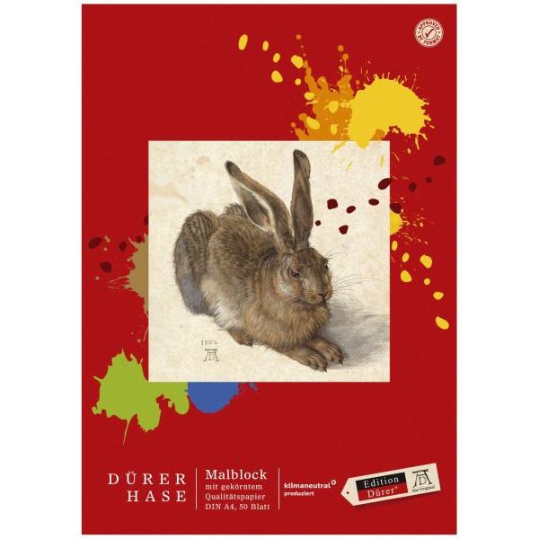 10 Stück Staufen Zeichenblock Edition Dürer A4 weiß blanco 50 Blatt 9002244859278 Staufen