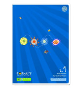 Klassenheft 060582000 FORMATI, Lineatur L1 / kariert / keine, A4, 80g, blau, 22 Blatt / 44 Seiten