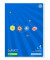 Klassenheft 060582000, L.1 / Lineatur L1, A4, 80g, blau, 22 Blatt / 44 Seiten