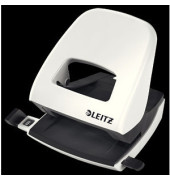 Bürolocher New NeXXT WOW 5008-20-01, perlweiß, bis 3mm 30 Blatt, mit Anschlagschiene