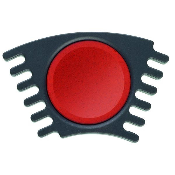 5 Stück Faber-Castell Farbkastenersatzfarbe Connector, 125022, Wasserfarbe, zinnoberrot 4005401250227 Faber-Castell